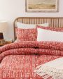 Rust Gamathi Cotton Comforter Hot on Sale