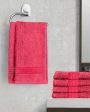 Soft & Absorbable Cotton Hand Towels | Set Of 6 | 16 X 24 inches | 475 GSM Cheap