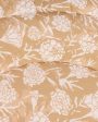 Beige Genda Phool Cotton Comforter | Double Size | 90 x 108 inches For Cheap