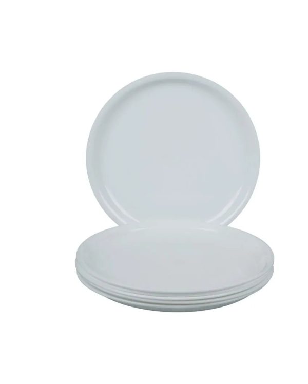 Acrylic Quarter Dinner Plates | Set Of 6 on Sale