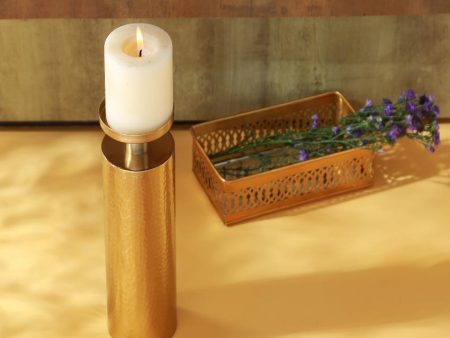 Seane Pillar Candle Holder | 3 x 10 inches Cheap