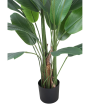 Real Touch Strlitzla Artificial Plant With Black Plastic Pot | 7 Feet Supply