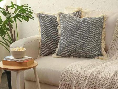 Akasam Cotton Cushion Cover | Set Of 2 | 16 X 16 Inches For Cheap