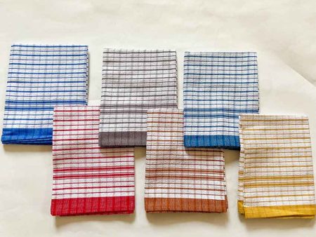 Cotton Waffle Weave Kitchen Dish Tea Towels | Set of 6 | 18 x 28 inches Online now