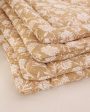 Beige Genda Phool Cotton Comforter | Double Size | 90 x 108 inches For Cheap