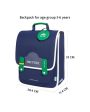 Blue Rectangle Style Kid s Backpack Supply