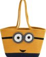 Minnion Design Cotton Tote Handbag Discount