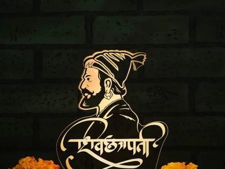 Shivaji Maharaj Lamp | With Rechargeable Battery Online Sale