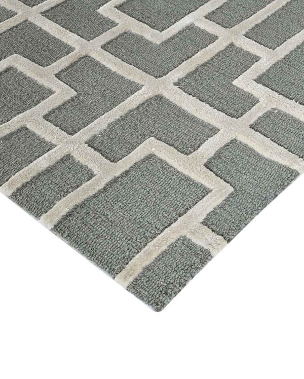 Ash Wool Hand Tufted Rug Carpet Online