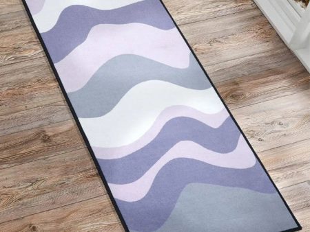 Wave Design Non Slip Polyester Yoga Mat | 70 x 23 inches Discount