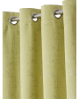 Green Blackout Emboss Curtains | Set of 2 Cheap