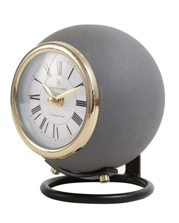 Assiral Stand Grey Table Clock | 6 x 5 x 7 inches Online Sale