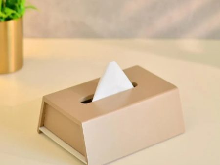 Beige Wooden Tissue Box | 9 x 5.5 x 3 inches Fashion