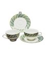 Christolite Porcelain Tea Cup & Saucer Set | Set of 6 Discount