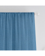 Blue Linen Sheer Curtains | Set of 2 Online