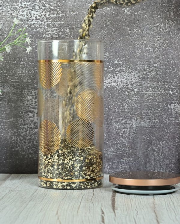 Amina Borosilicate Glass Jar For Kitchen Storage | 1500 ml Supply