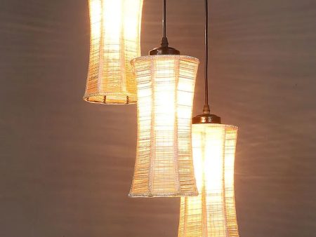 Band Bamboo Cluster Hanging Lamp Sale