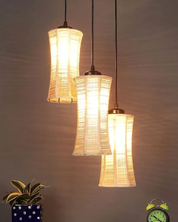 Band Bamboo Cluster Hanging Lamp Sale