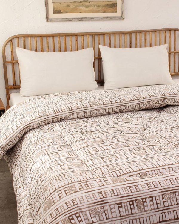 Sanchi Single Cotton Comforter | 60 x 90 inches Online Hot Sale