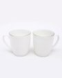 Embose Brik Gold Line Bone China Tea Cups | 175 ml | Set of 6 For Discount