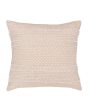 Beige Hammock Beach Cotton Cushion Covers | Set Of 2 | 16 x 16 inches For Sale