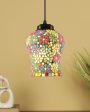 Blooming Mosaic Glass Hanging Lamp | 4.5 x 20 inches on Sale