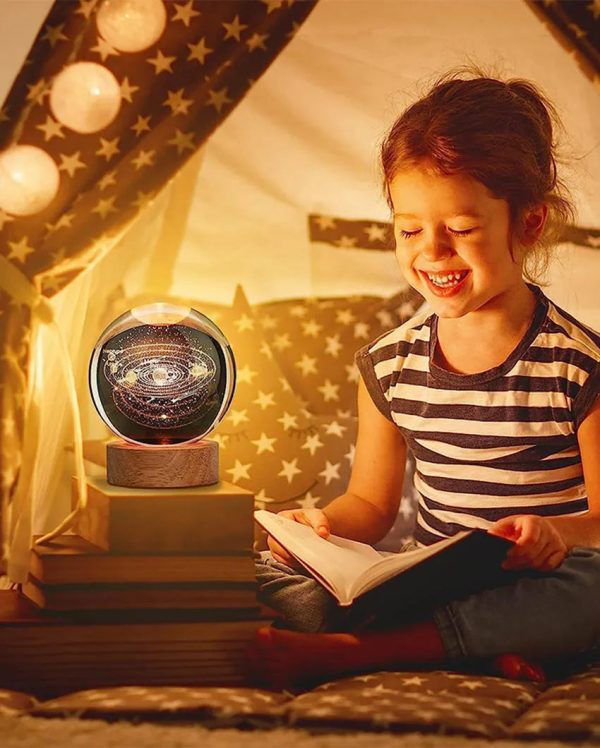 Galaxy Crystal Ball Night Lamp | 3 inches Sale