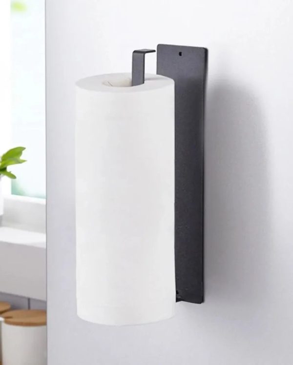 Magnetic Single Carbon Steel Tissue & Towel Holder Online