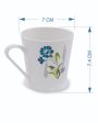 Peter Bone China Coffee Tea Cups | 175 ml | Set of 6 Online now