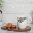 Bone China Handmade Painted Peacock Design Tea Coffee Cups | Set of 6 | 160 ML Supply