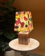 Patchy Abstract Shaded Empire Cotton Table Lamp Supply