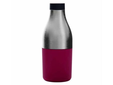 Red Stainless Steel Food & Hydrate 2 Bottle Container For Food And Drink | 4 x 4 inches Online Sale