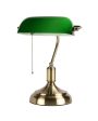 Elegant Metal Banker Desk Lamp Sale