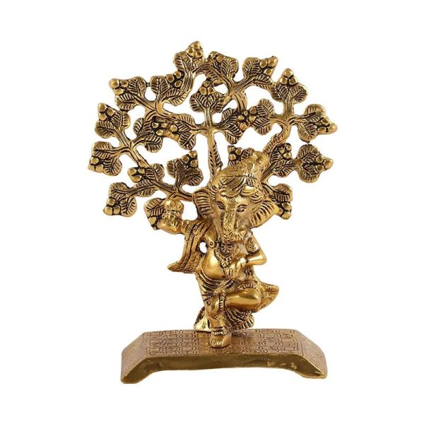 Lord Ganesh Ji Idol Metal Showpiece For Sale