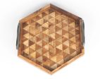 Mosaic Pattern Wooden Tray Discount