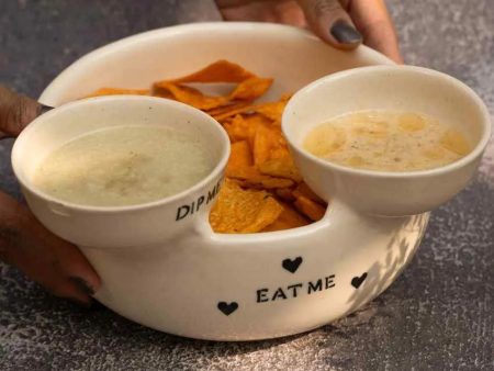 Special Eat Me Dip Me Ceramic Bowl Discount