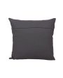 Black Dual Tone Colored Cotton Cushion Covers | Set of 5 | 16 x 16 inches Sale