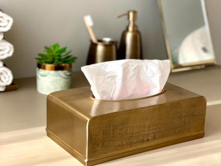 Antique Myra Stainless Steel Tissue Box For Cheap