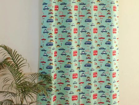 Joy Ride Cotton Curtain | Window | 5 feet Discount