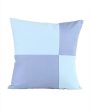 Bhumiti Blue Cotton Cushion Cover | 16 X 16 Inches Fashion