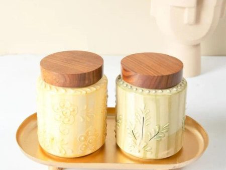 Lime And Lemon Airtight Preserve Jar | Set Of 2 Supply