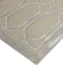 Beige Wool Lineation Hand Tufted Rug Carpet Supply