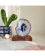 Gemstone Agate Table Clock | 6 x 5 inches For Cheap