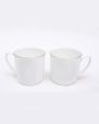 Embose Gold Line Bone China Tea Cups | 175 ml | Set of 6 Discount