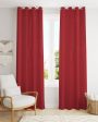 Blackout Mordern Polyester Curtains for Living Room Decoration | Set Of 2 Hot on Sale