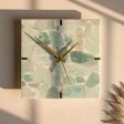 Amazonite Square Wall Clock | 10 x 10 inches For Discount