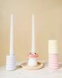 Pastel Perch Mini Candle Stand | Set Of 4 Supply