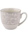 Elegant Winter Garden Porcelain Cups & Saucers | Set of 12 Fashion