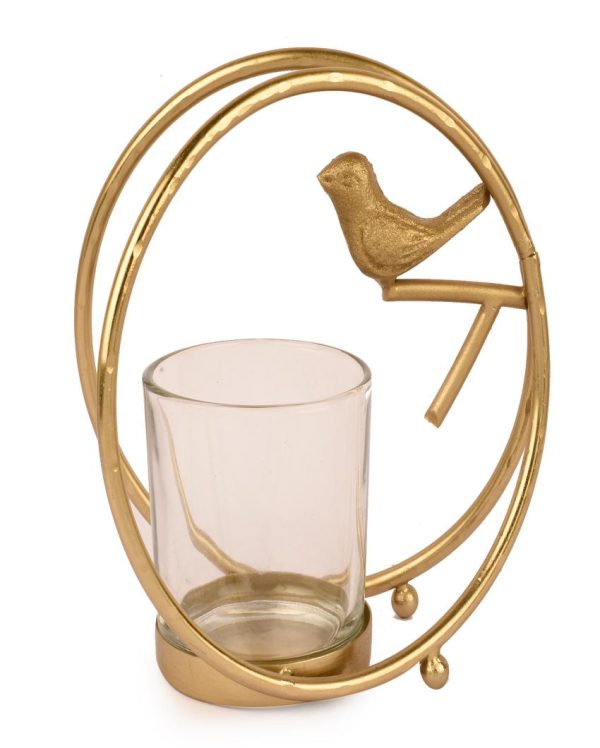 Bird with A Ring Candle Holder | 6 x 4 inches Online