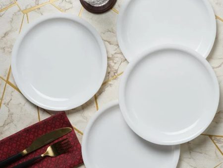 Acrylic Quarter Dinner Plates | Set Of 6 on Sale